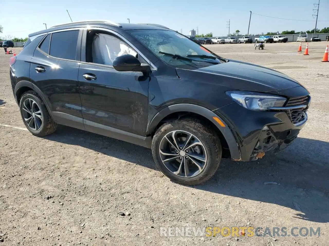 4 Photograph of a damaged car KL4MMDSL7LB100703 BUICK ENCORE 2020