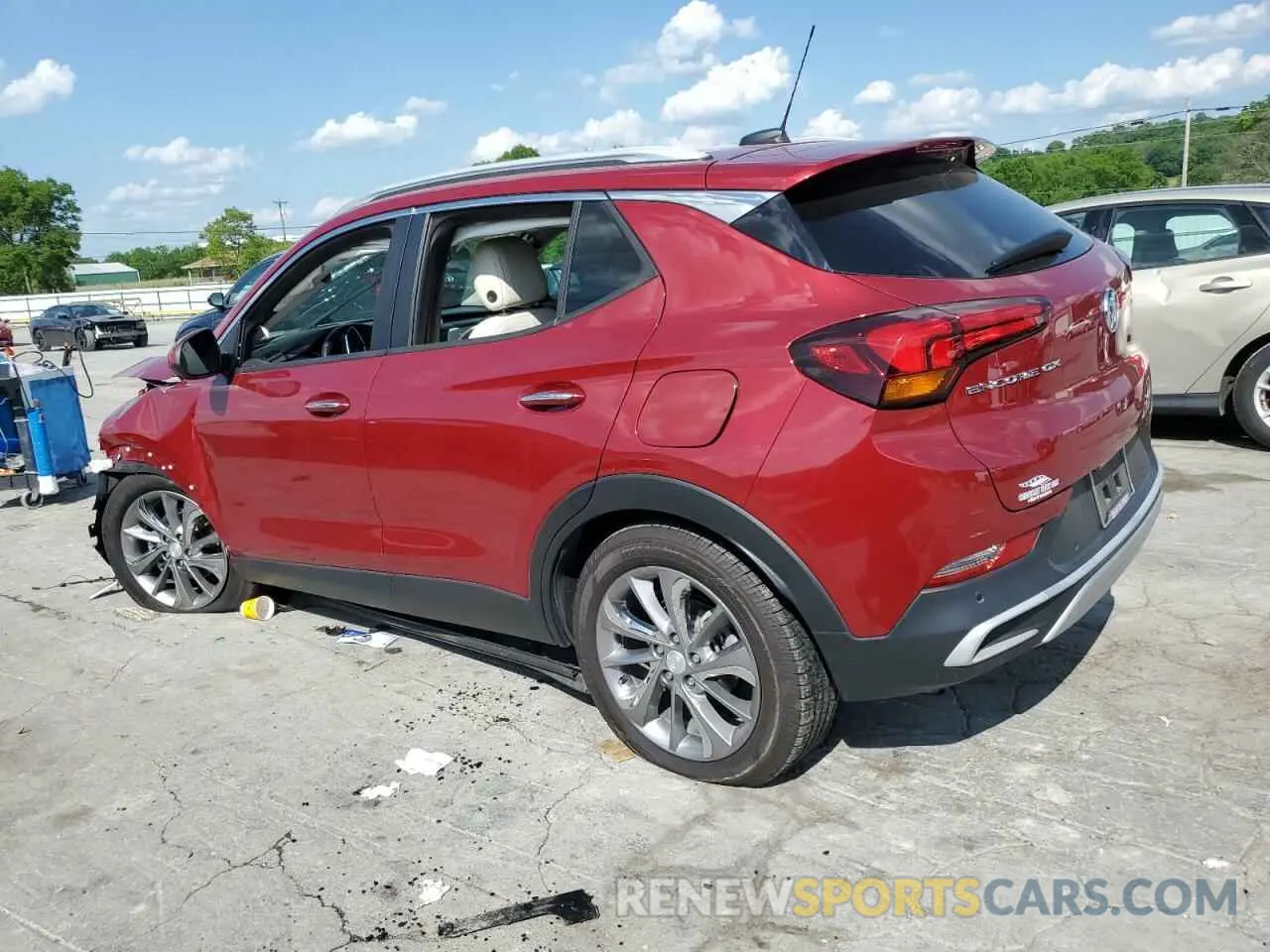 2 Photograph of a damaged car KL4MMDSL9LB099960 BUICK ENCORE 2020