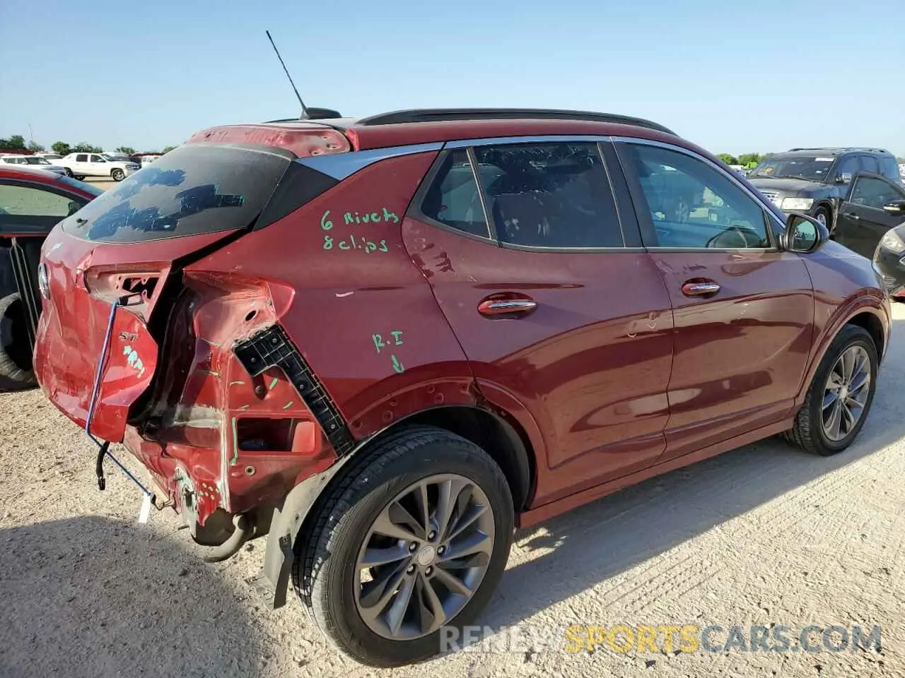 3 Photograph of a damaged car KL4MMDSL9LB115798 BUICK ENCORE 2020