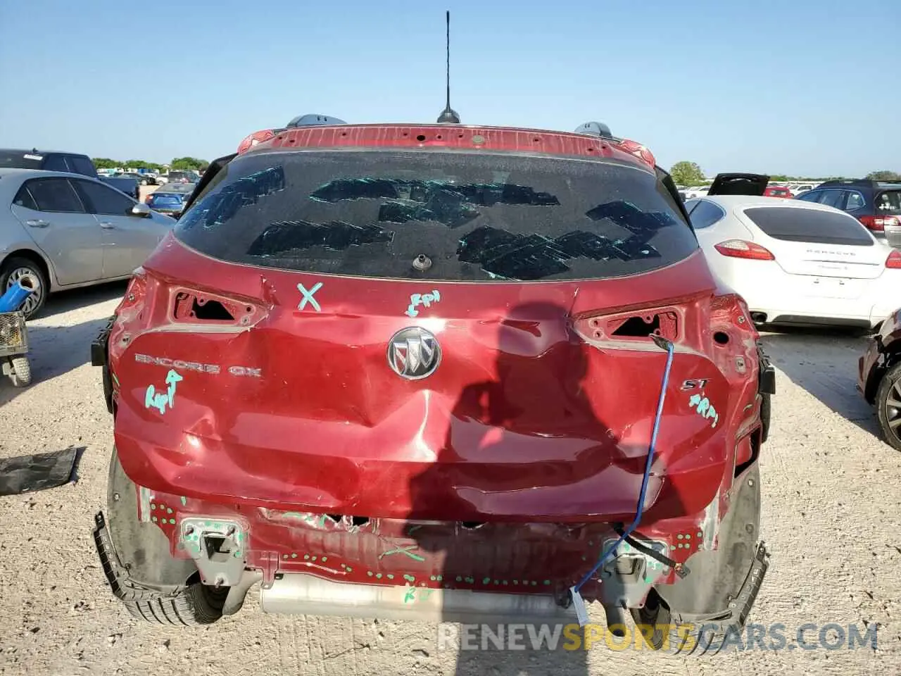 6 Photograph of a damaged car KL4MMDSL9LB115798 BUICK ENCORE 2020