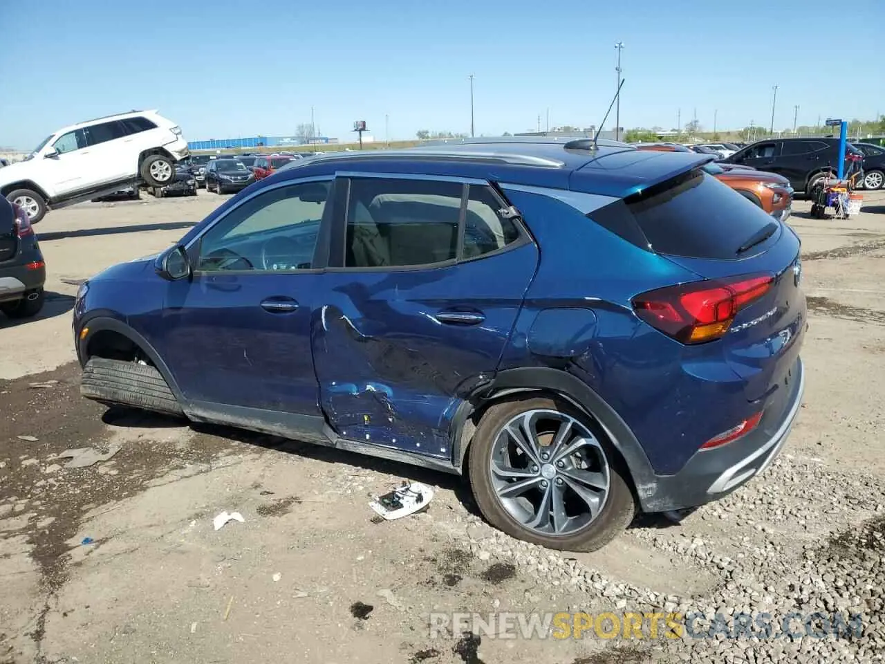 2 Photograph of a damaged car KL4MMDSLXLB123196 BUICK ENCORE 2020