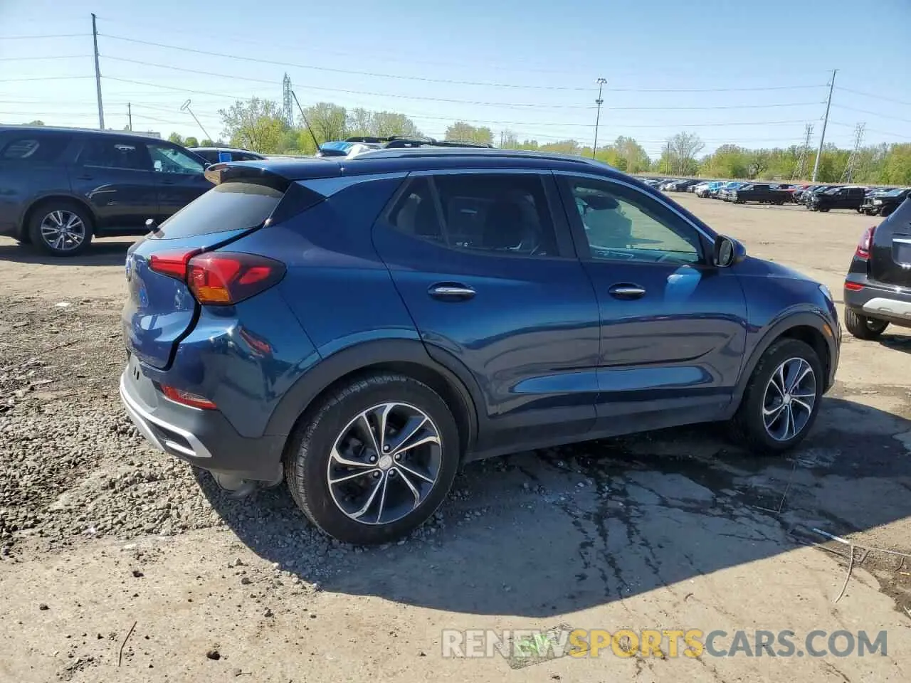 3 Photograph of a damaged car KL4MMDSLXLB123196 BUICK ENCORE 2020