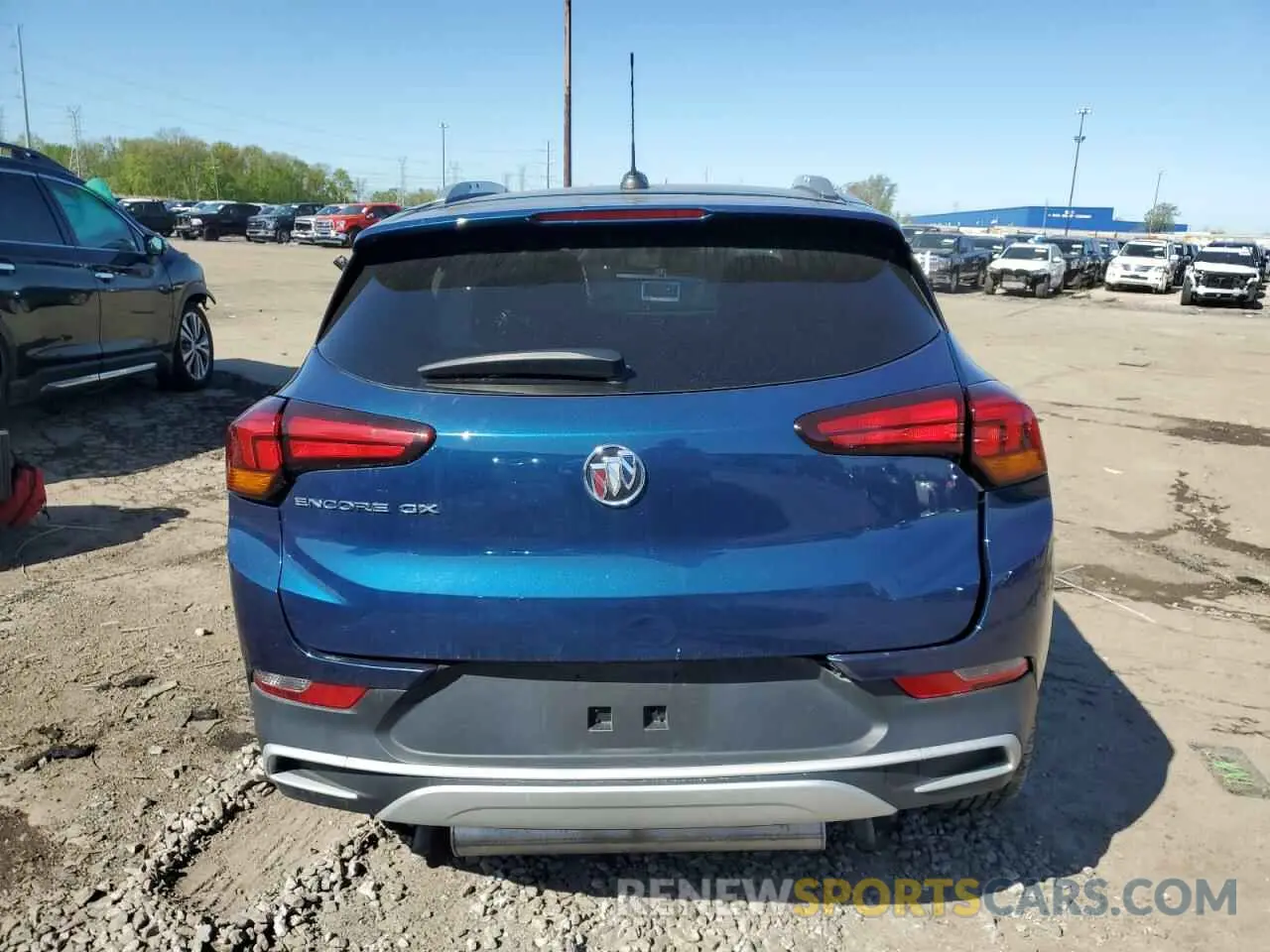 6 Photograph of a damaged car KL4MMDSLXLB123196 BUICK ENCORE 2020
