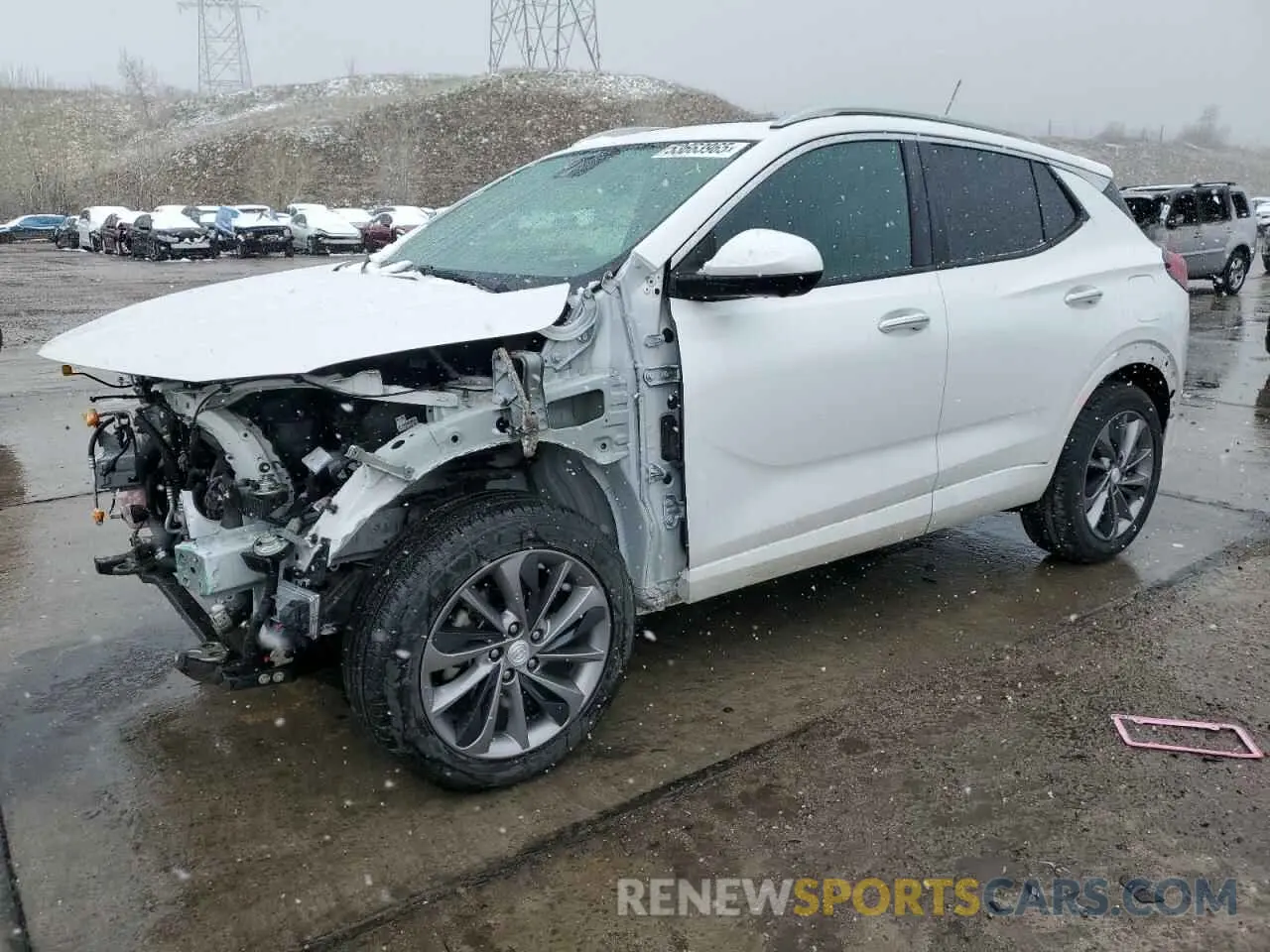 1 Photograph of a damaged car KL4MMESL2LB095786 BUICK ENCORE 2020