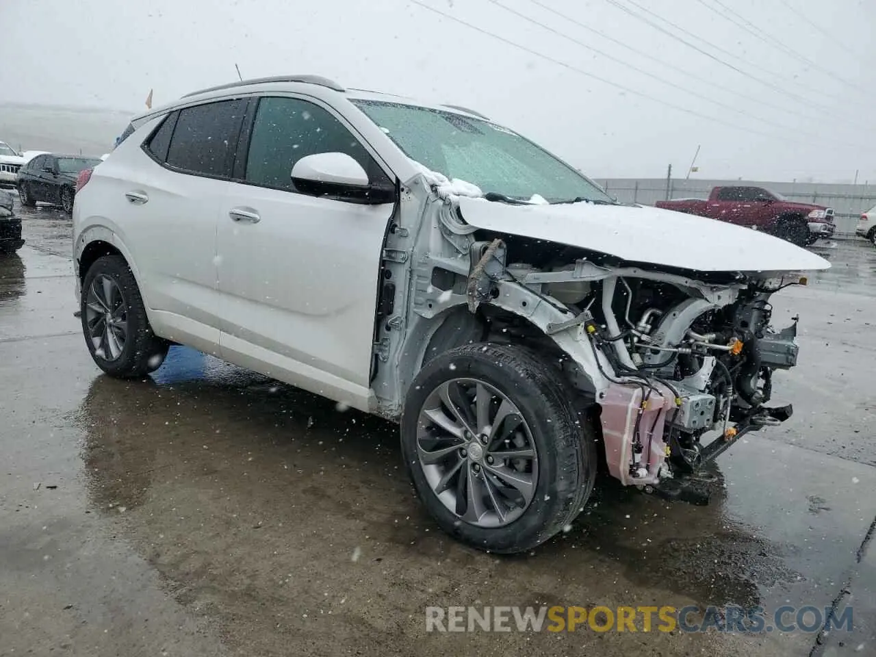 4 Photograph of a damaged car KL4MMESL2LB095786 BUICK ENCORE 2020