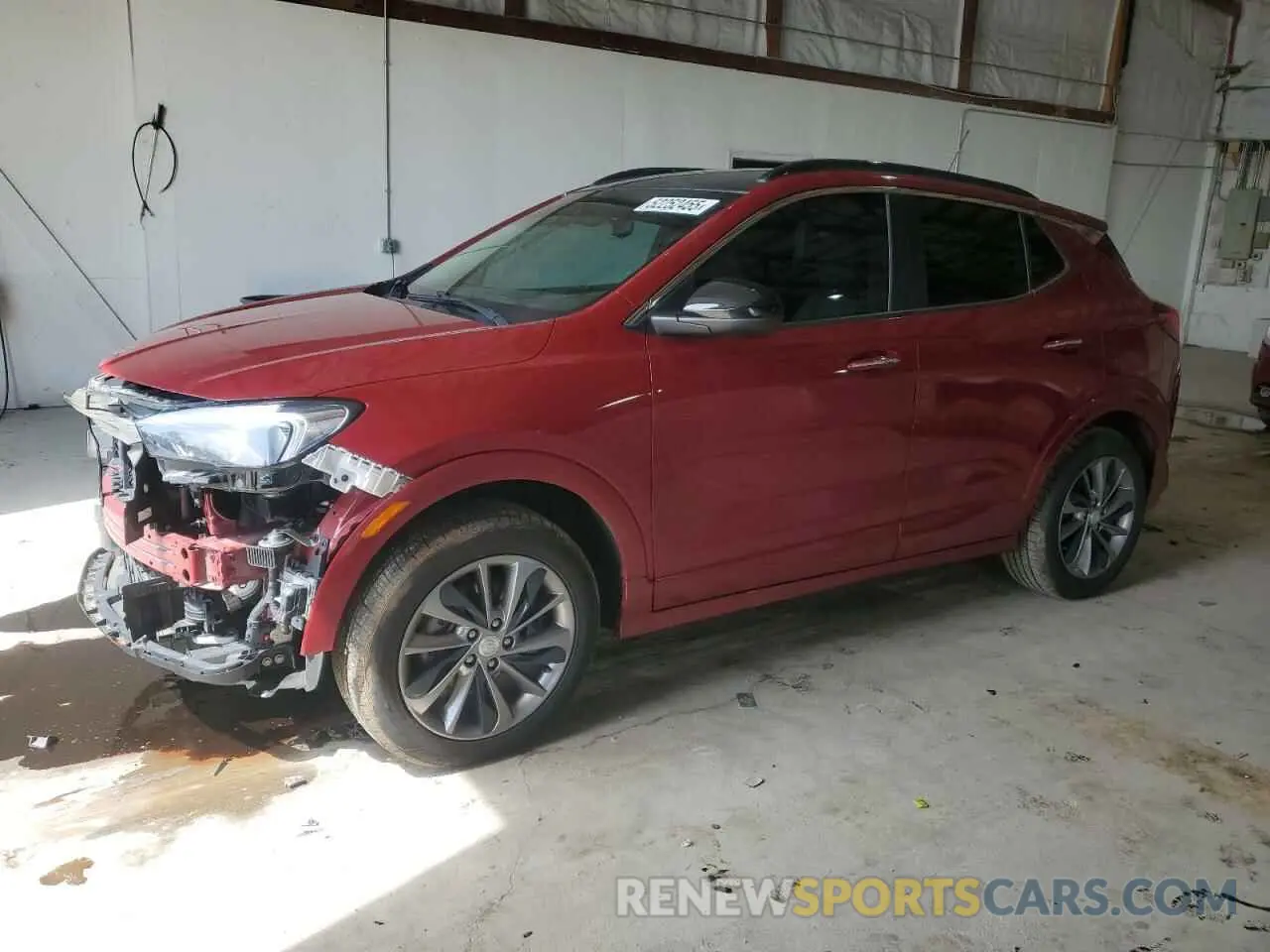 1 Photograph of a damaged car KL4MMESL3LB115267 BUICK ENCORE 2020