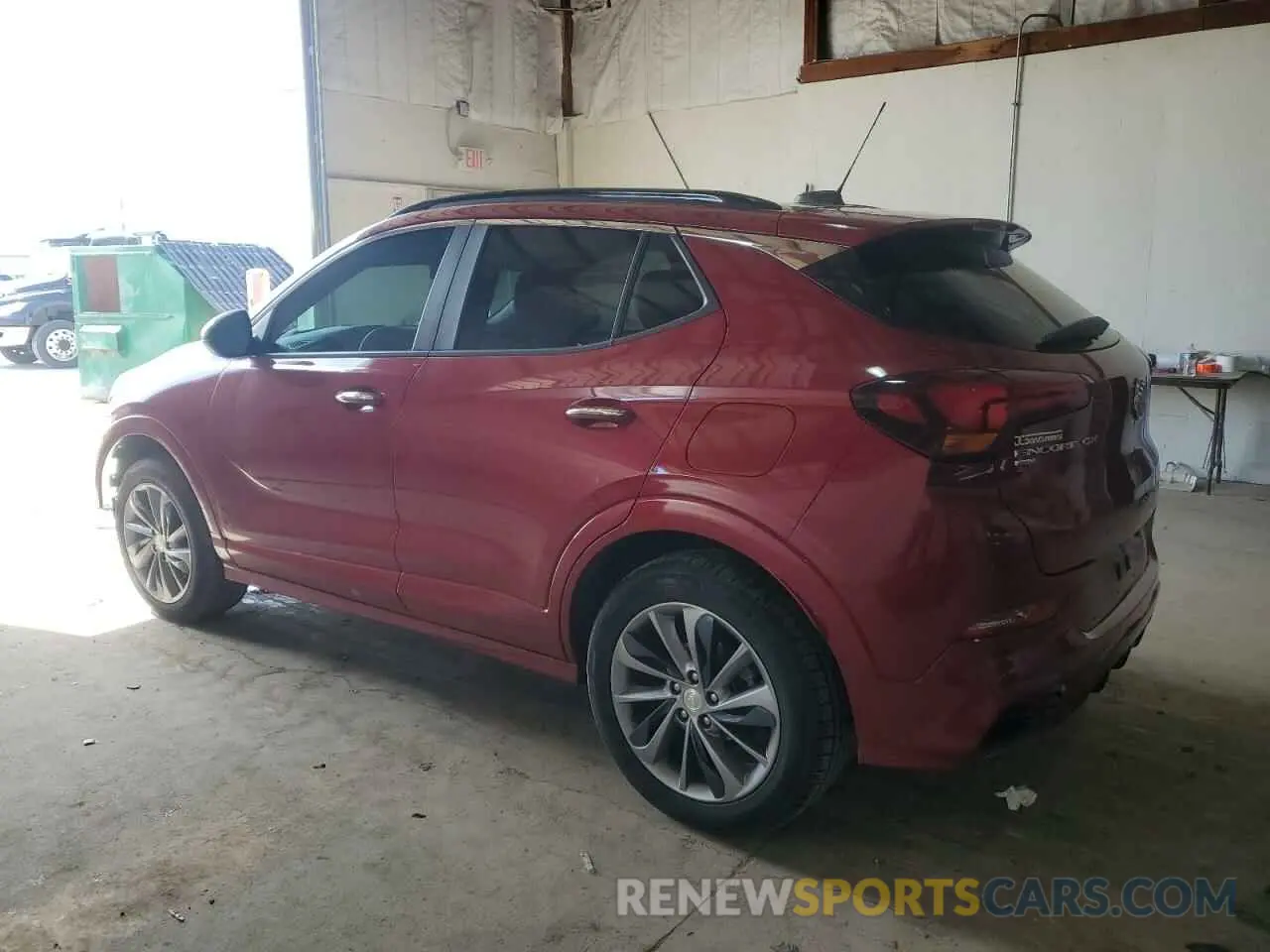 2 Photograph of a damaged car KL4MMESL3LB115267 BUICK ENCORE 2020