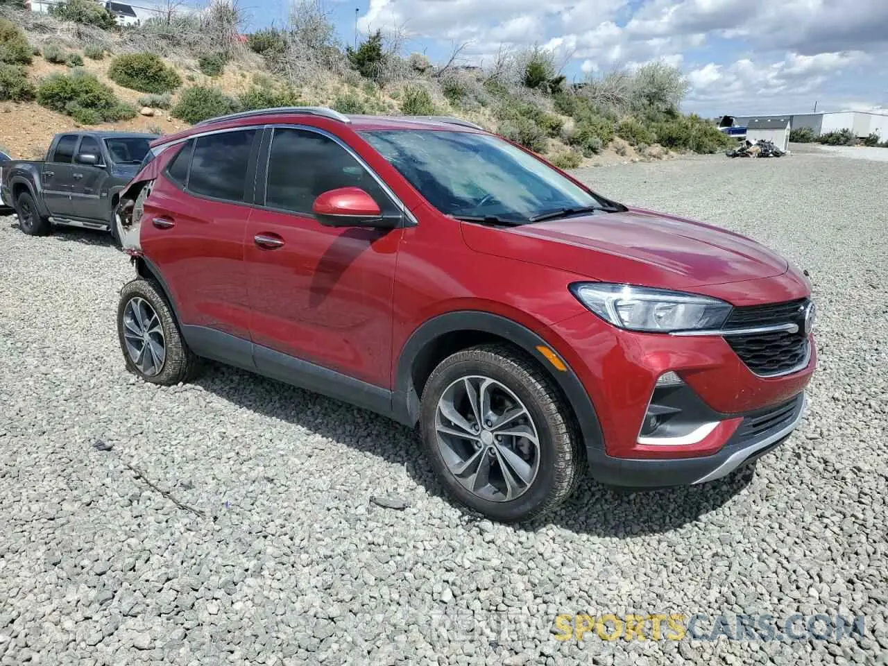 4 Photograph of a damaged car KL4MMESL7LB104563 BUICK ENCORE 2020
