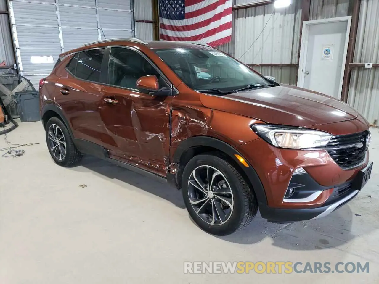 4 Photograph of a damaged car KL4MMESL8LB113756 BUICK ENCORE 2020