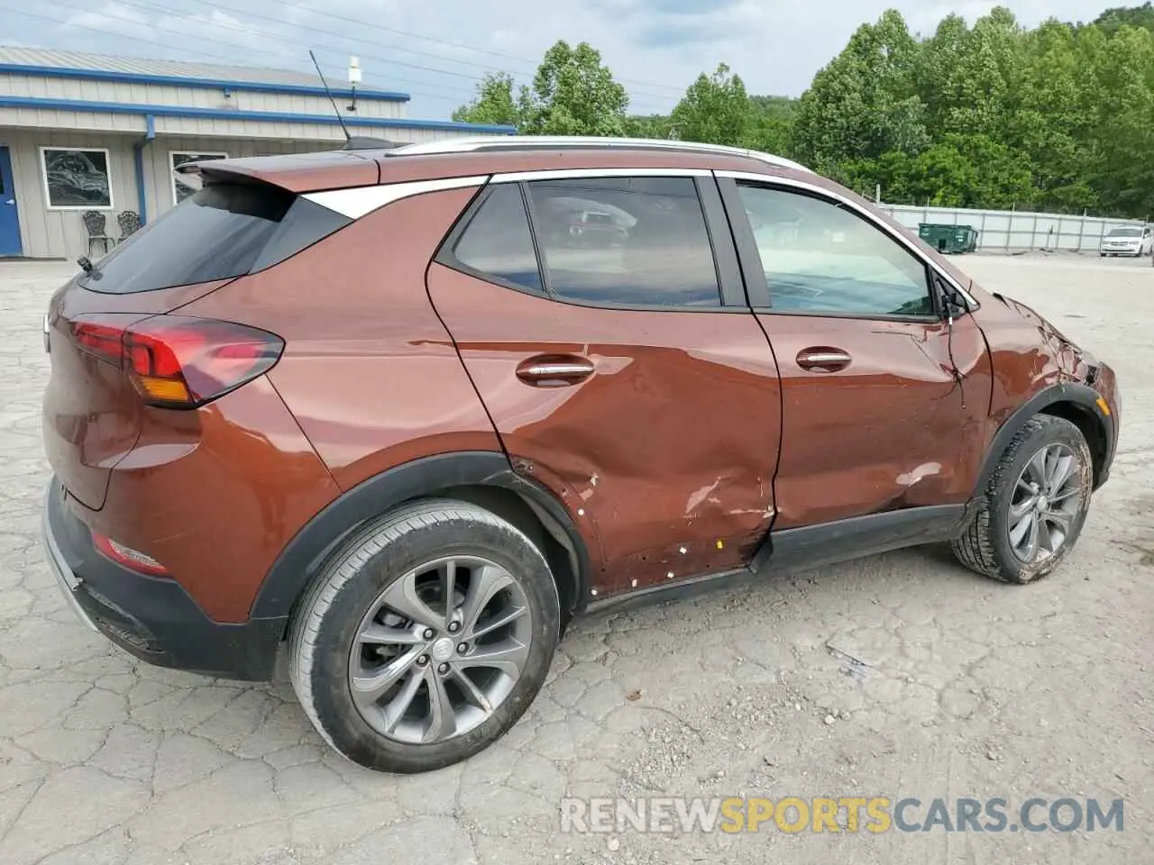3 Photograph of a damaged car KL4MMESLXLB088844 BUICK ENCORE 2020