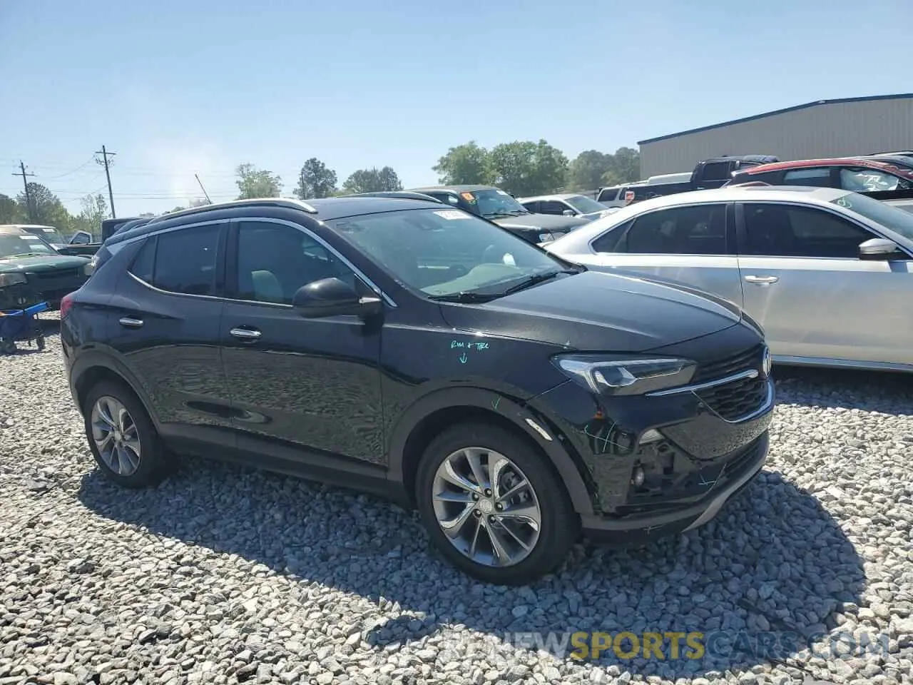 4 Photograph of a damaged car KL4MMFSL8LB128425 BUICK ENCORE 2020