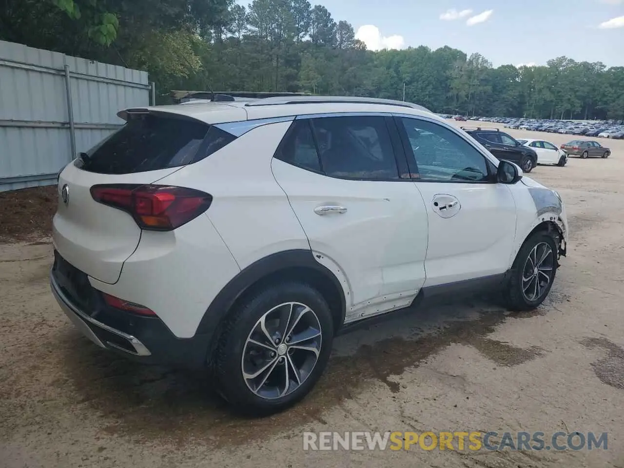 3 Photograph of a damaged car KL4MMFSL8LB129607 BUICK ENCORE 2020