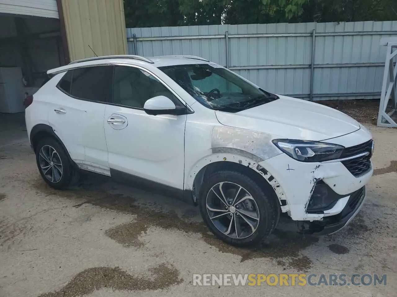 4 Photograph of a damaged car KL4MMFSL8LB129607 BUICK ENCORE 2020