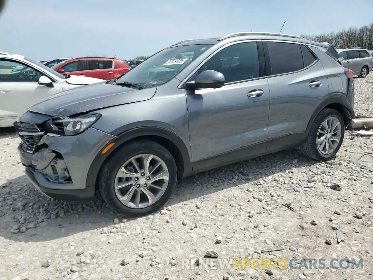 1 Photograph of a damaged car KL4MMFSLXLB104580 BUICK ENCORE 2020