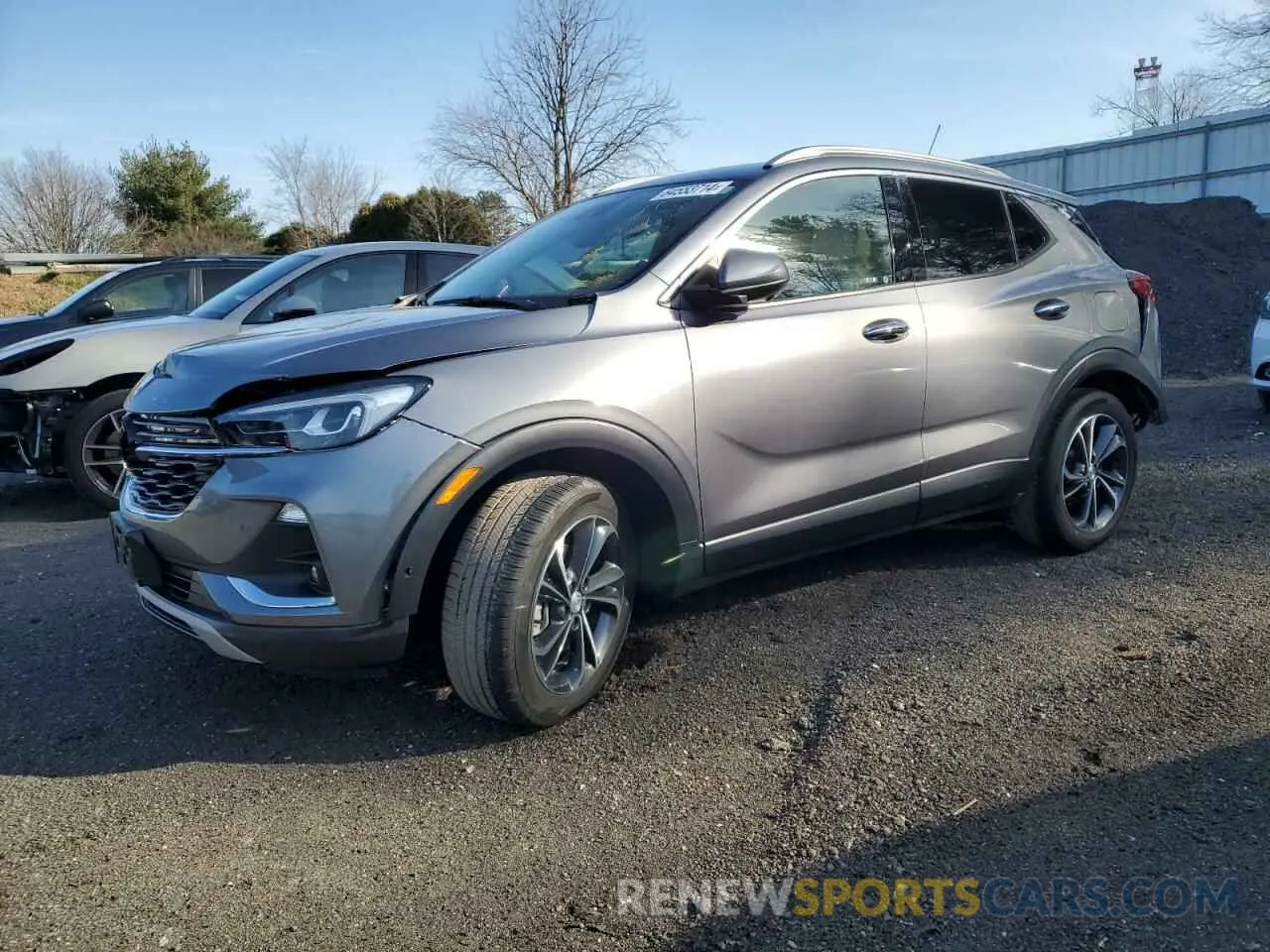 1 Photograph of a damaged car KL4MMGSL8LB119620 BUICK ENCORE 2020