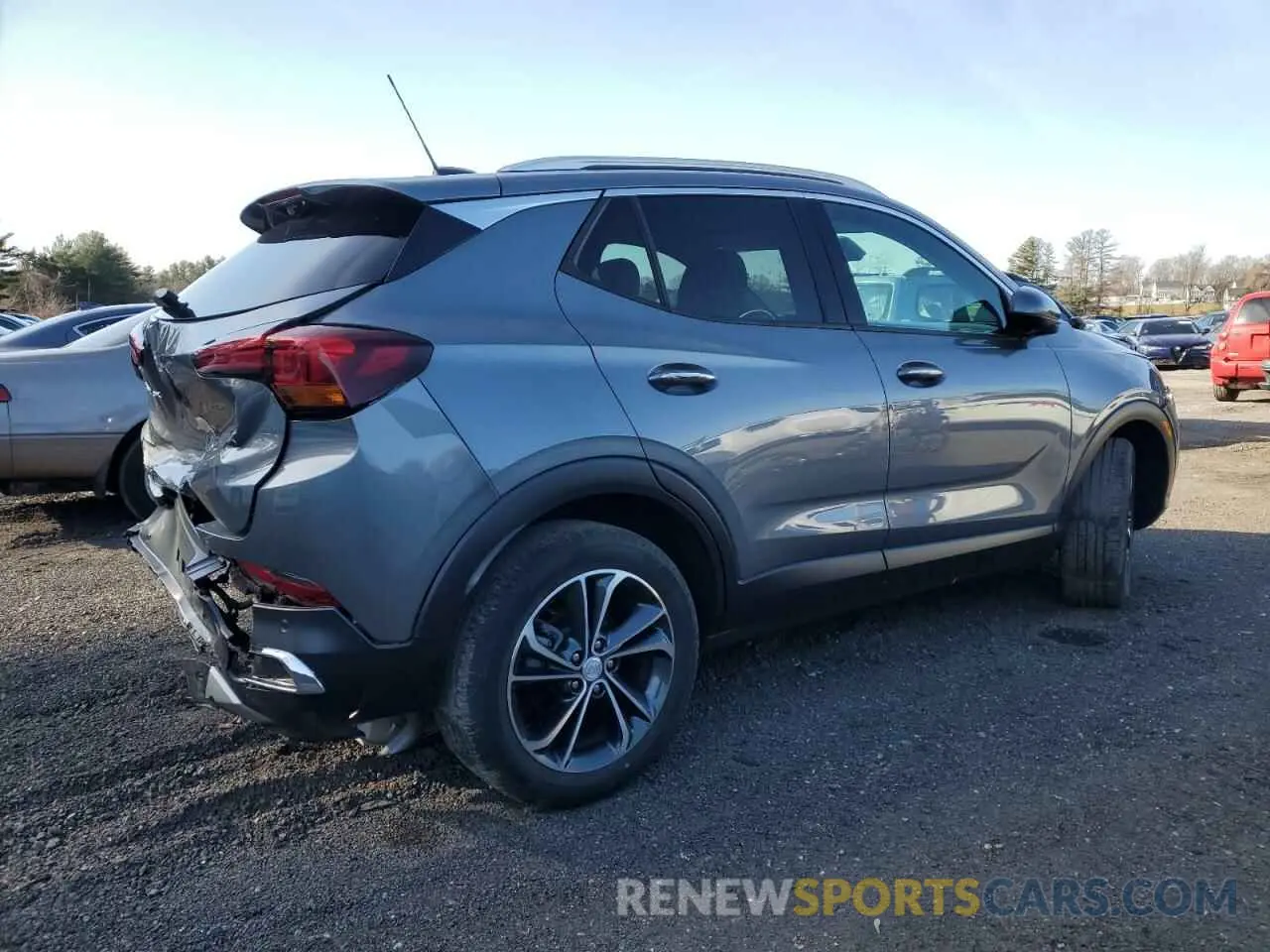 3 Photograph of a damaged car KL4MMGSL8LB119620 BUICK ENCORE 2020