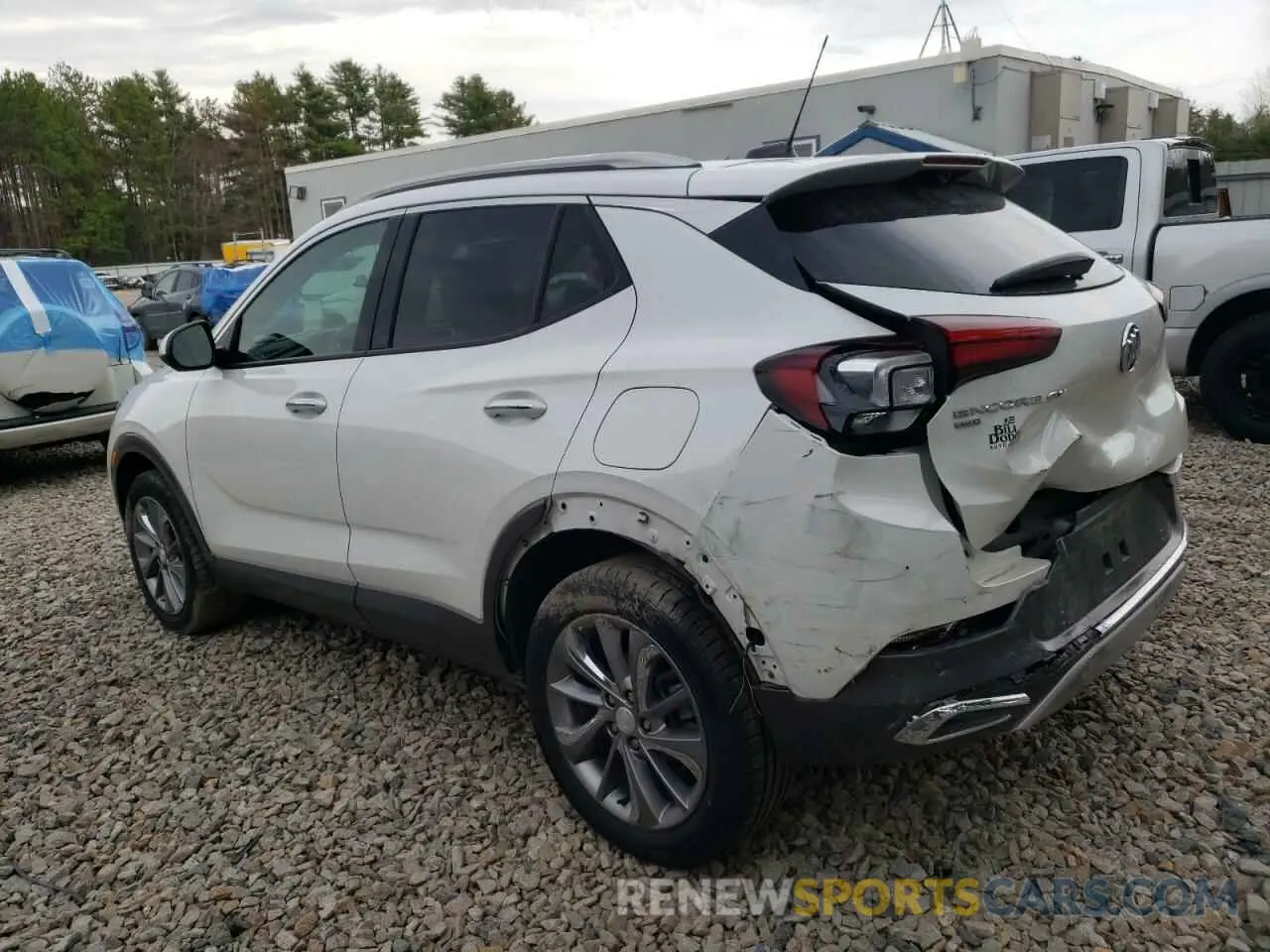 2 Photograph of a damaged car KL4MMGSL9LB077961 BUICK ENCORE 2020