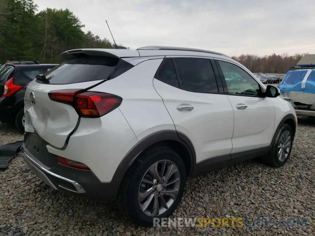 3 Photograph of a damaged car KL4MMGSL9LB077961 BUICK ENCORE 2020