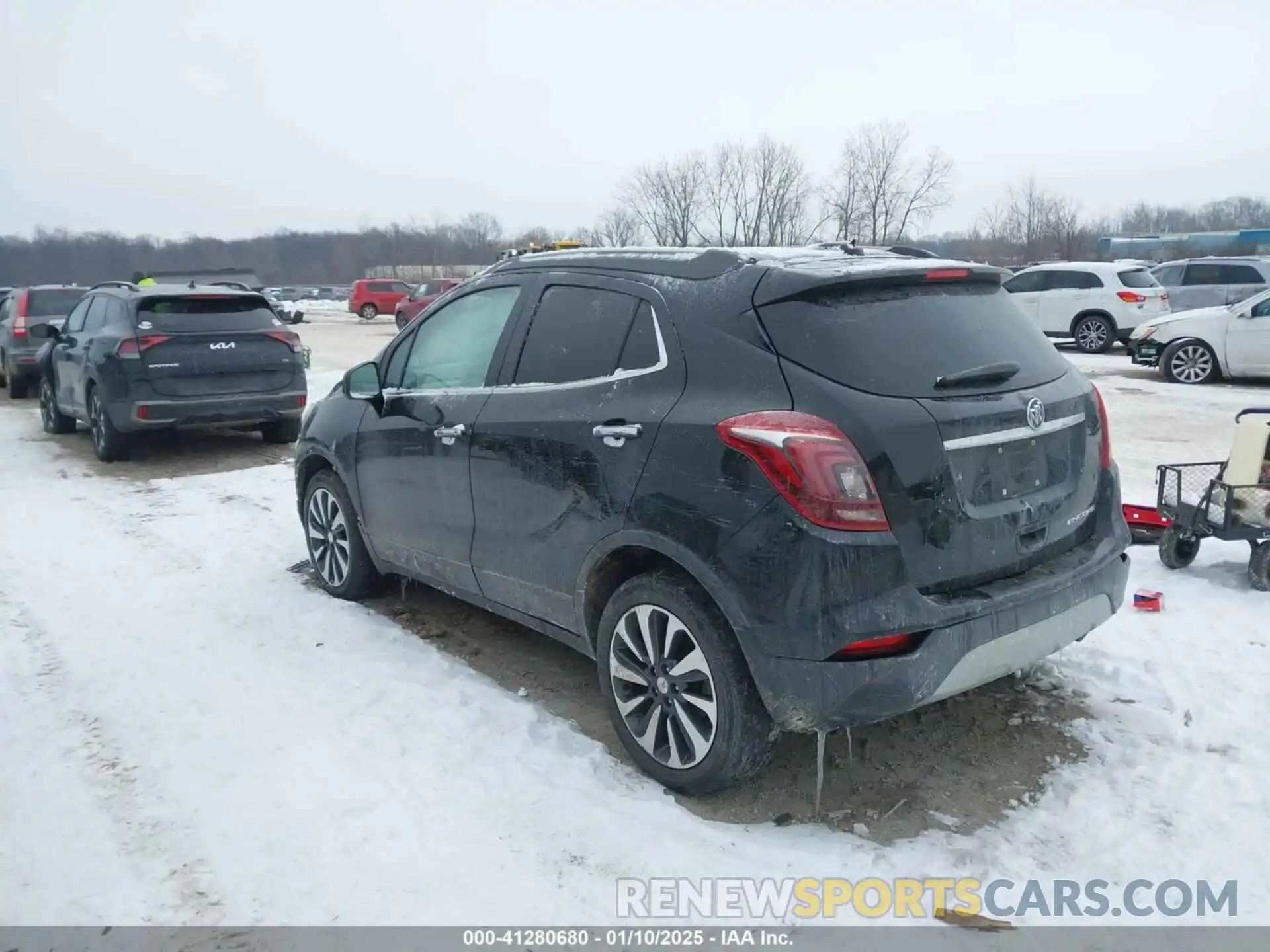 3 Photograph of a damaged car KL4CJASB1MB314999 BUICK ENCORE 2021