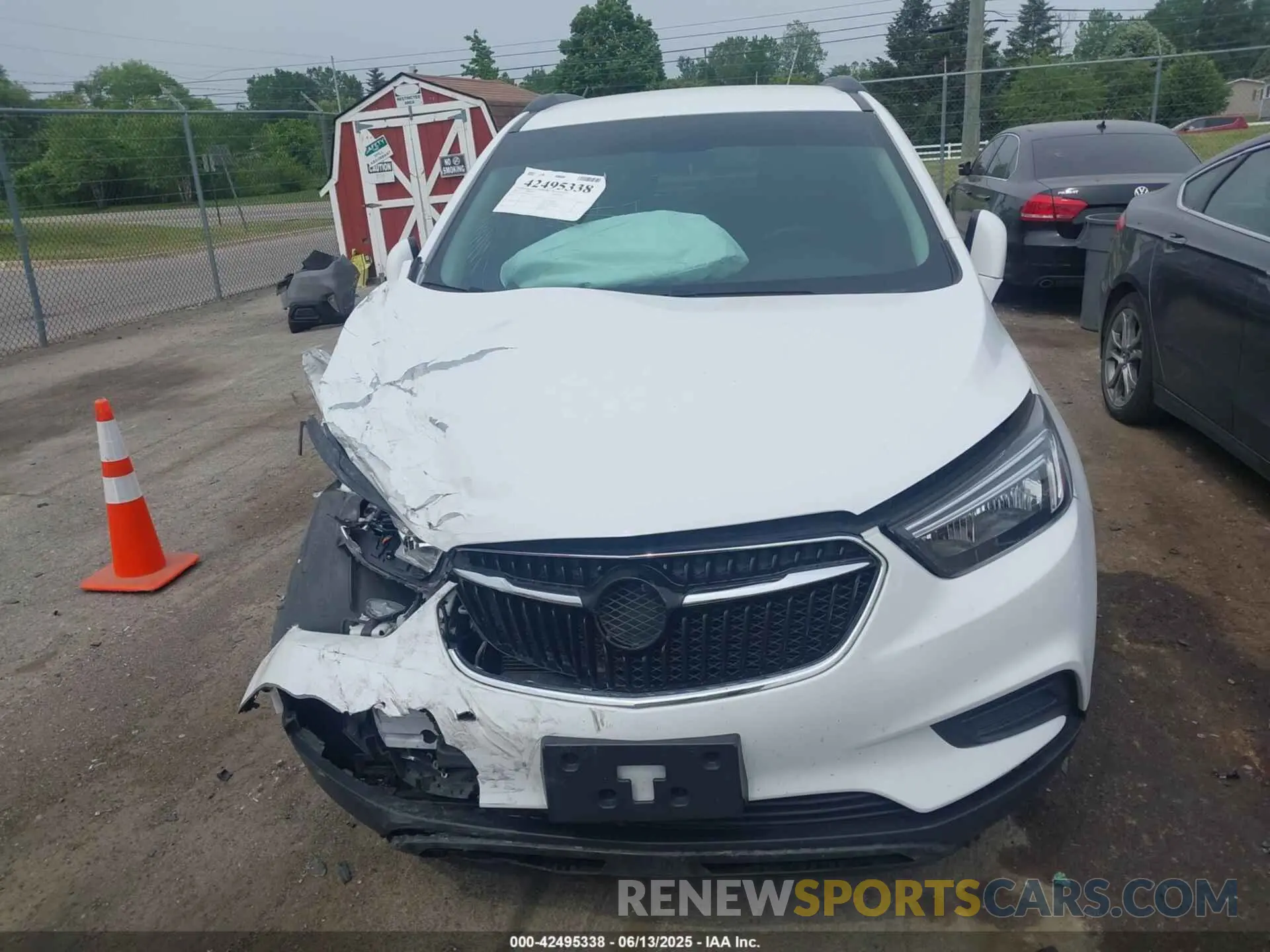 12 Photograph of a damaged car KL4CJASB2MB327079 BUICK ENCORE 2021