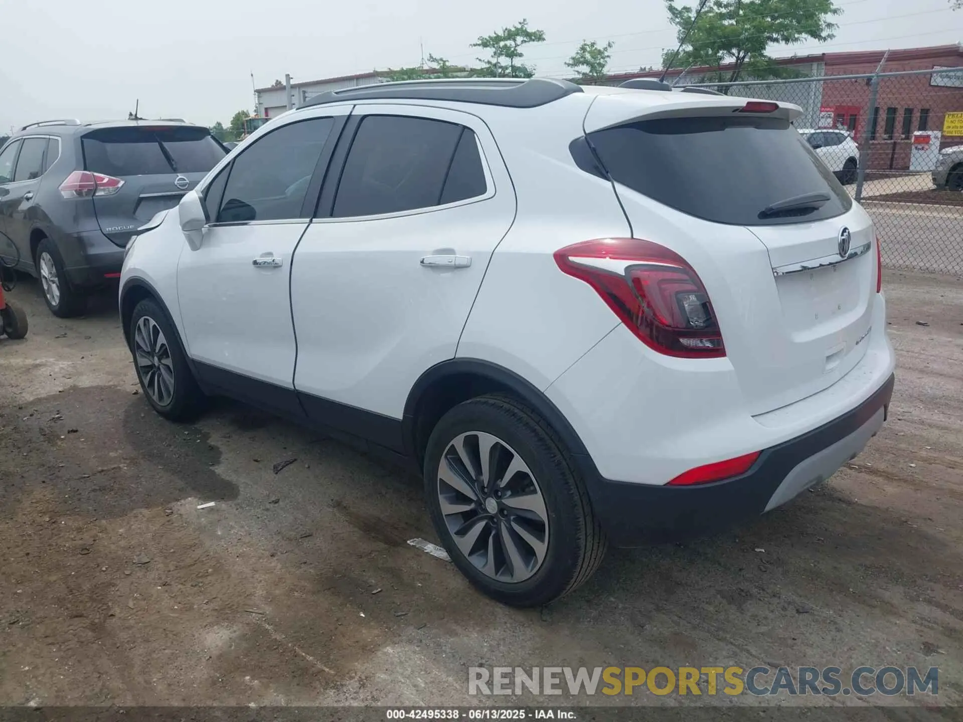 3 Photograph of a damaged car KL4CJASB2MB327079 BUICK ENCORE 2021