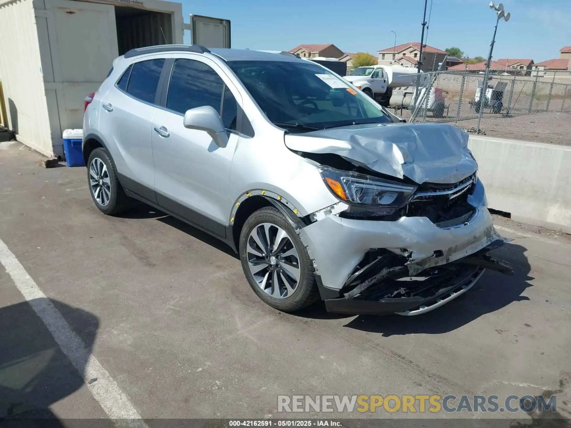 1 Photograph of a damaged car KL4CJASB3MB311182 BUICK ENCORE 2021