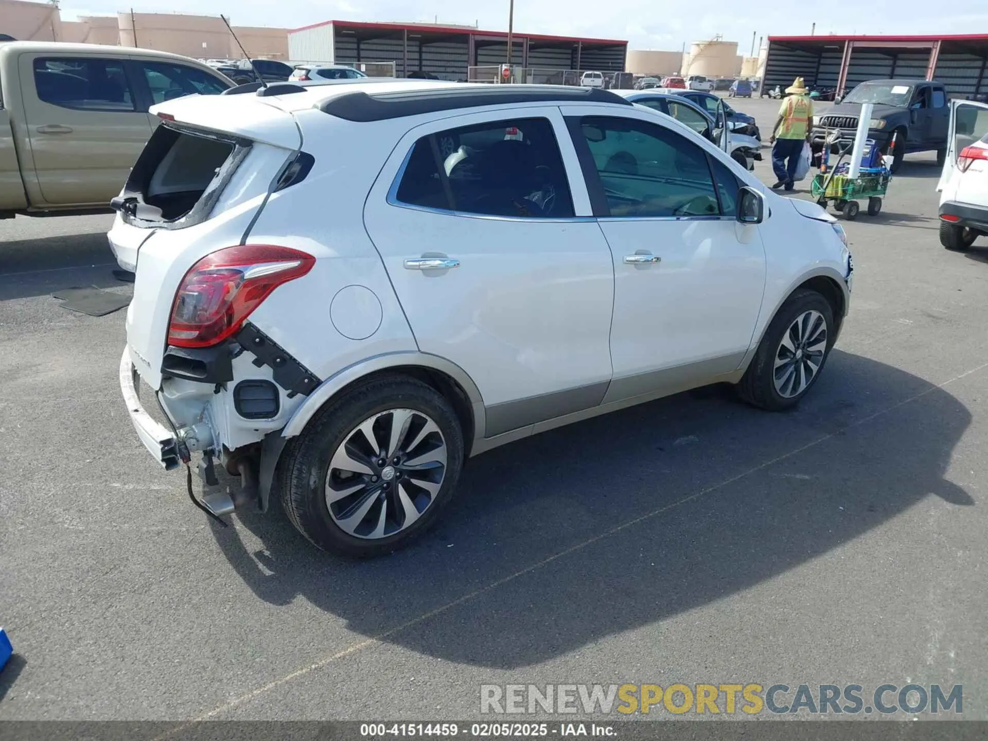4 Photograph of a damaged car KL4CJASB3MB314406 BUICK ENCORE 2021