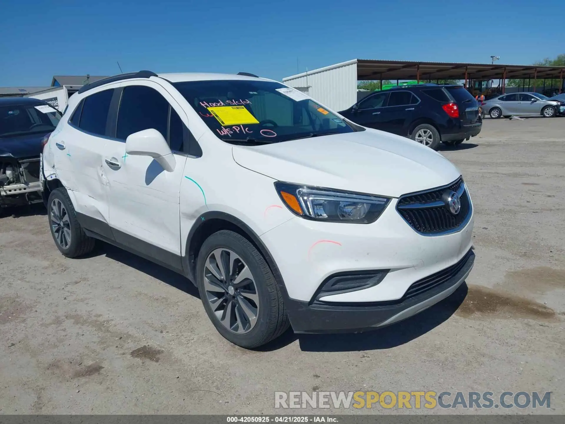 1 Photograph of a damaged car KL4CJASB4MB307108 BUICK ENCORE 2021