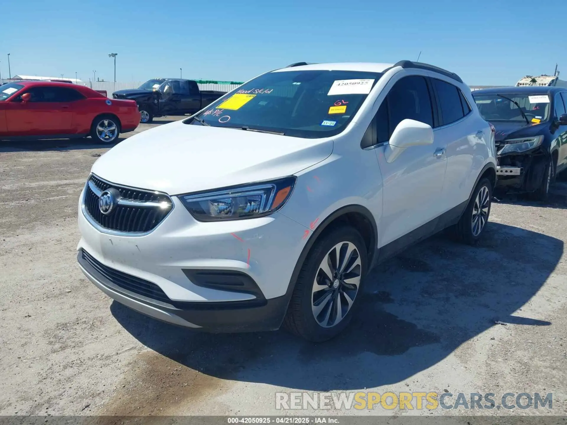 2 Photograph of a damaged car KL4CJASB4MB307108 BUICK ENCORE 2021