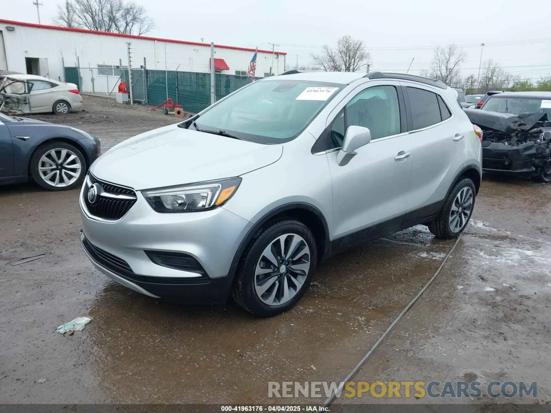 2 Photograph of a damaged car KL4CJASB4MB332252 BUICK ENCORE 2021