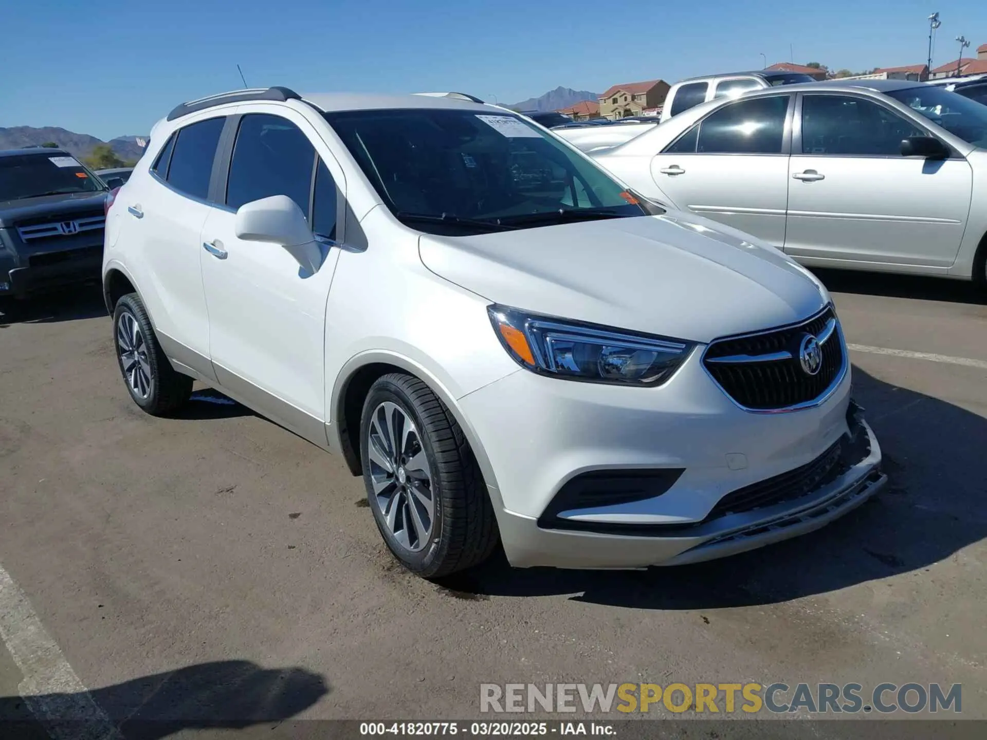 1 Photograph of a damaged car KL4CJASB5MB311734 BUICK ENCORE 2021