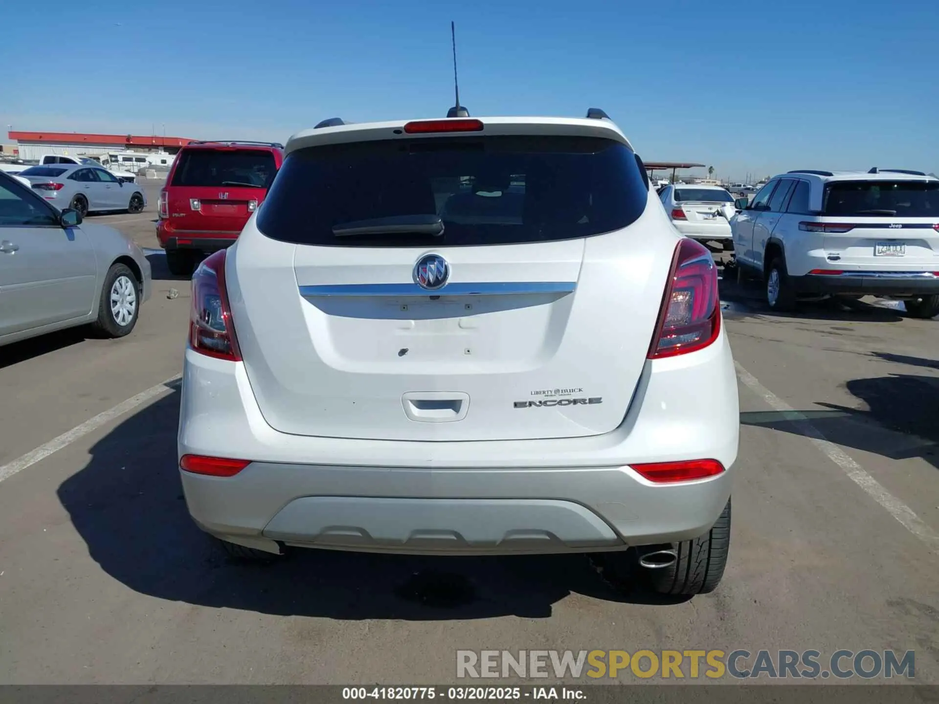16 Photograph of a damaged car KL4CJASB5MB311734 BUICK ENCORE 2021