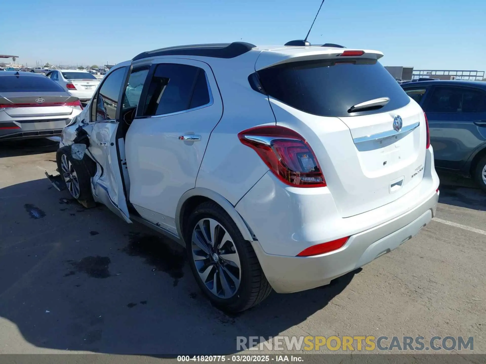 3 Photograph of a damaged car KL4CJASB5MB311734 BUICK ENCORE 2021