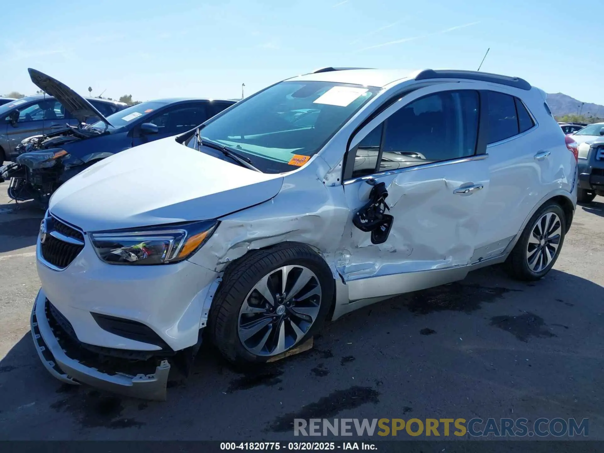 6 Photograph of a damaged car KL4CJASB5MB311734 BUICK ENCORE 2021