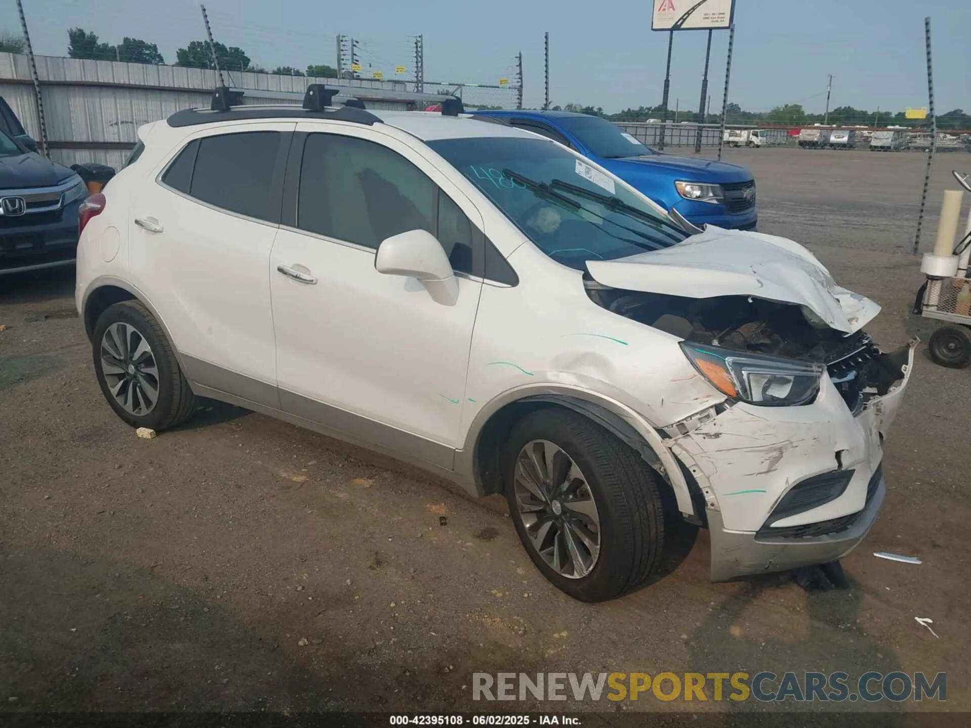 1 Photograph of a damaged car KL4CJASB5MB314570 BUICK ENCORE 2021