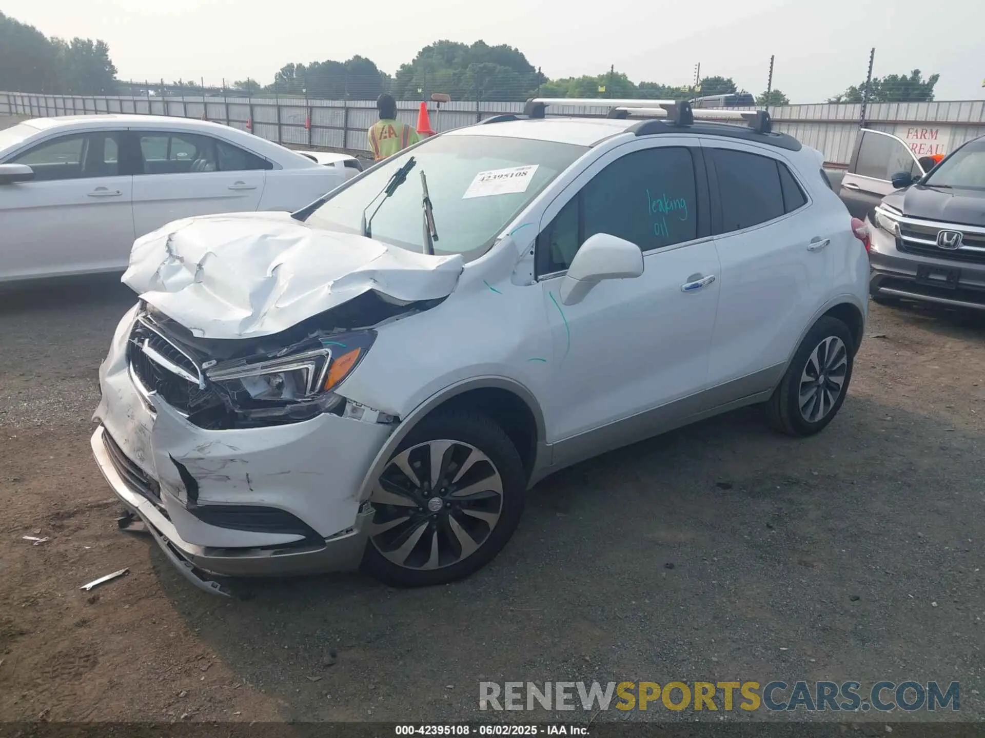 2 Photograph of a damaged car KL4CJASB5MB314570 BUICK ENCORE 2021