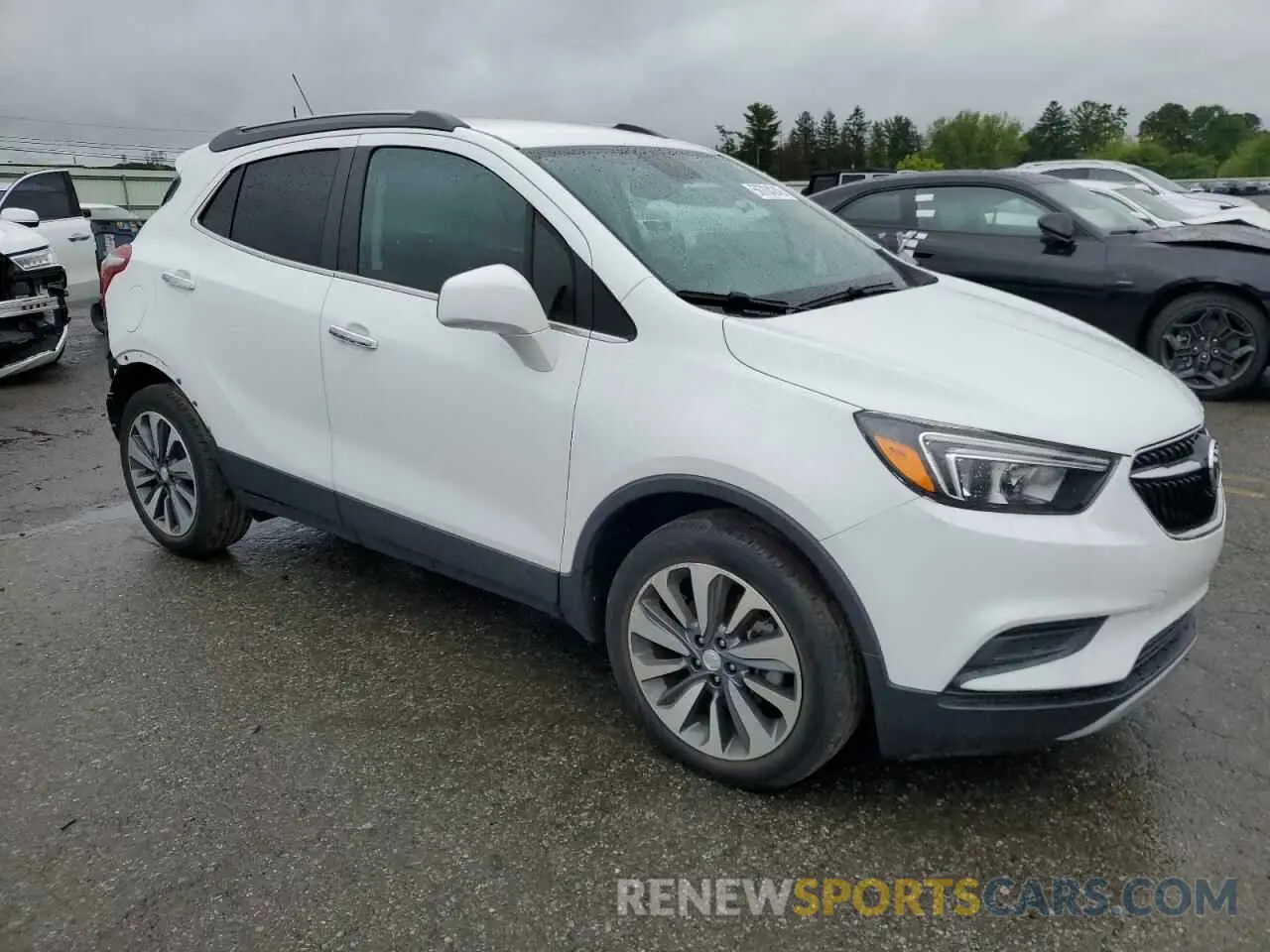 4 Photograph of a damaged car KL4CJASB5MB332762 BUICK ENCORE 2021