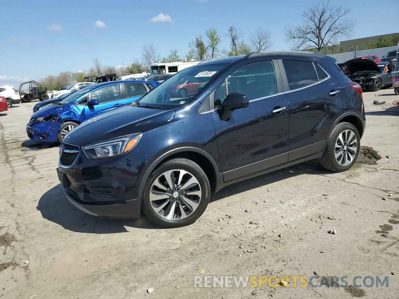 1 Photograph of a damaged car KL4CJASB5MB334012 BUICK ENCORE 2021