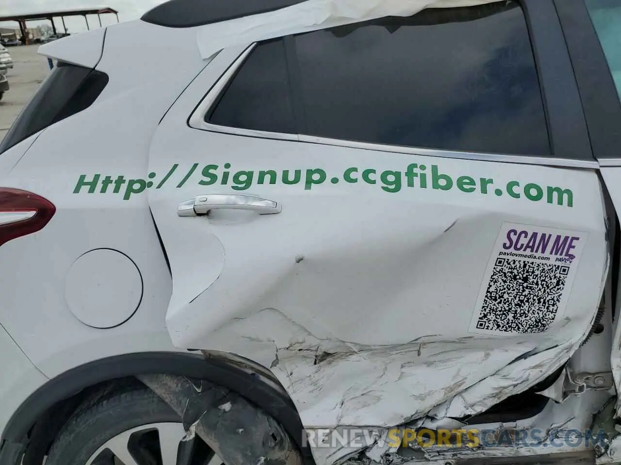 10 Photograph of a damaged car KL4CJASB5MB335144 BUICK ENCORE 2021