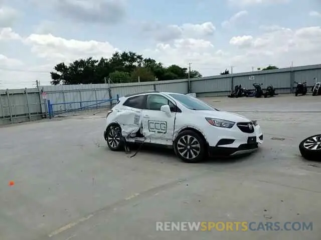 11 Photograph of a damaged car KL4CJASB5MB335144 BUICK ENCORE 2021