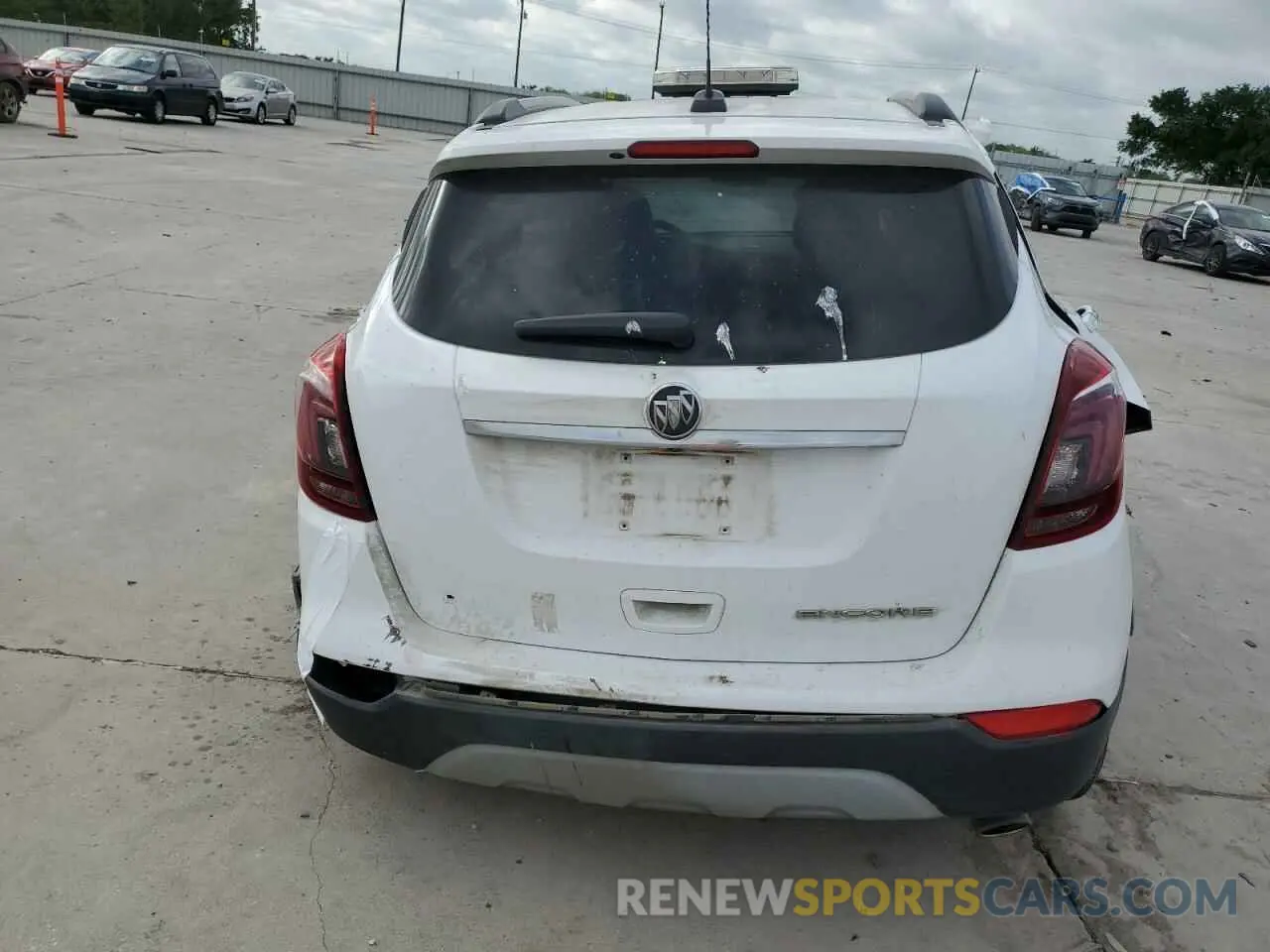 6 Photograph of a damaged car KL4CJASB5MB335144 BUICK ENCORE 2021