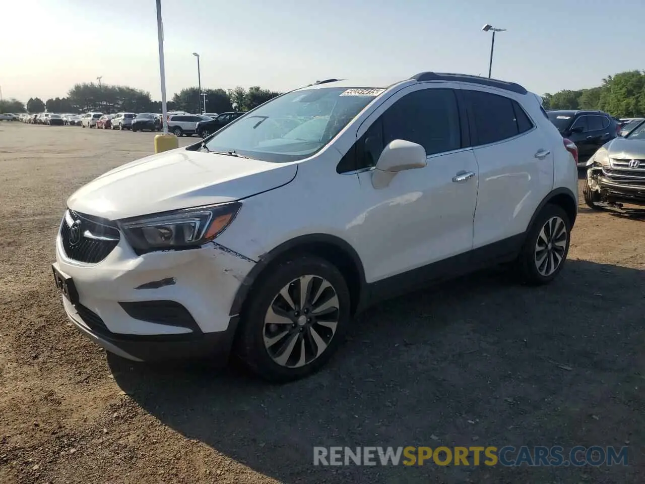 1 Photograph of a damaged car KL4CJASB5MB339551 BUICK ENCORE 2021