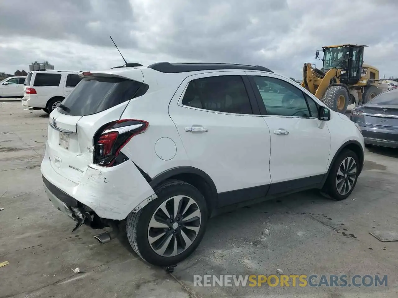 3 Photograph of a damaged car KL4CJASB6MB308163 BUICK ENCORE 2021