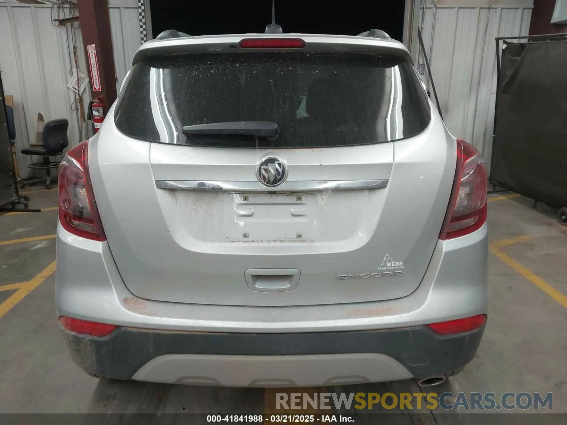 16 Photograph of a damaged car KL4CJASB6MB309930 BUICK ENCORE 2021