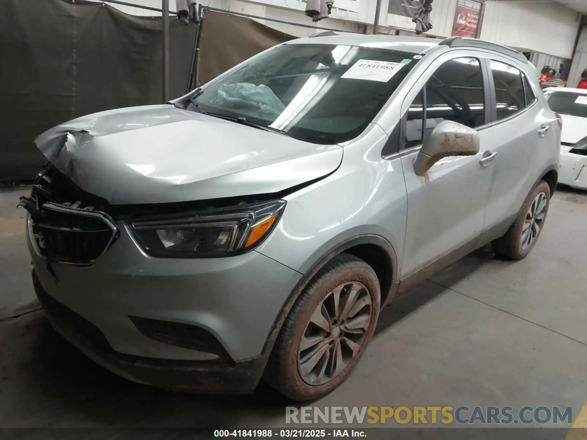 2 Photograph of a damaged car KL4CJASB6MB309930 BUICK ENCORE 2021