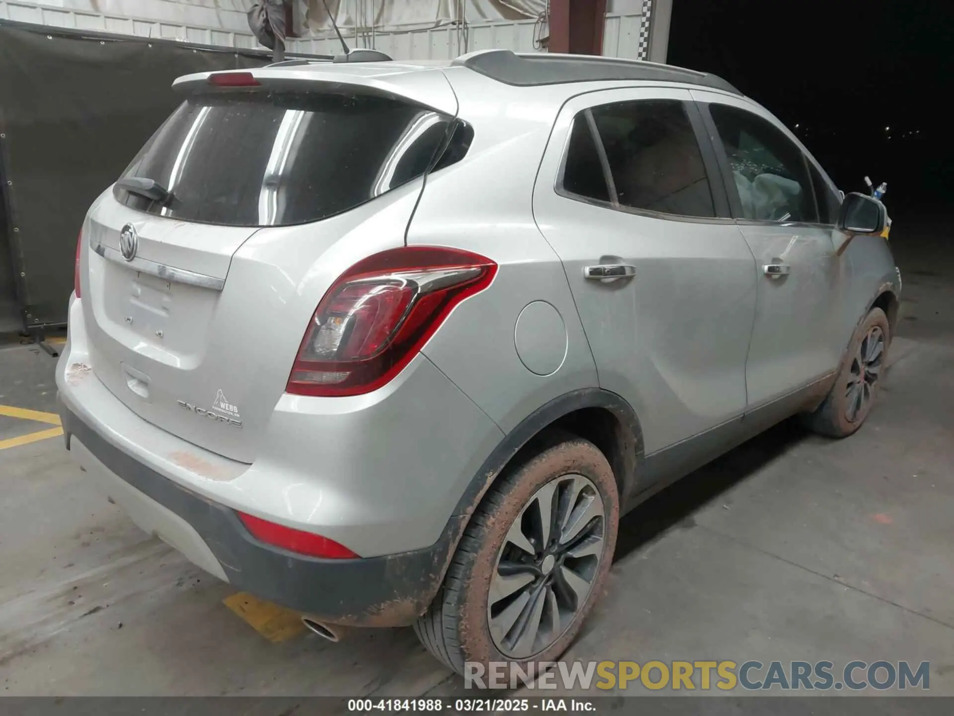 4 Photograph of a damaged car KL4CJASB6MB309930 BUICK ENCORE 2021