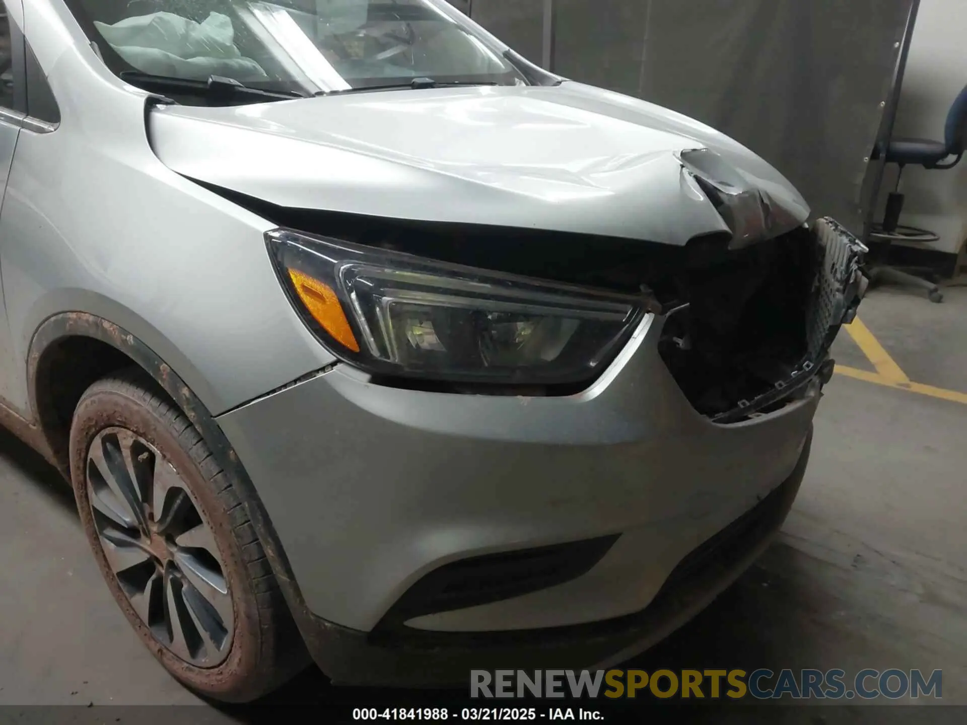 6 Photograph of a damaged car KL4CJASB6MB309930 BUICK ENCORE 2021
