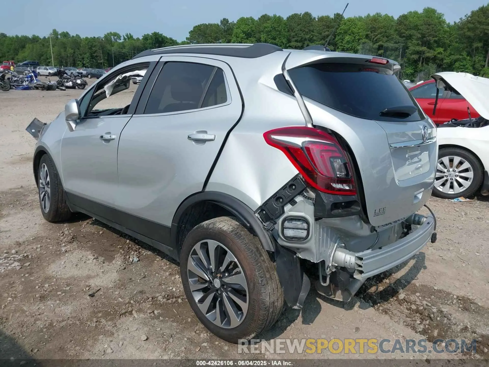 3 Photograph of a damaged car KL4CJASB6MB337159 BUICK ENCORE 2021