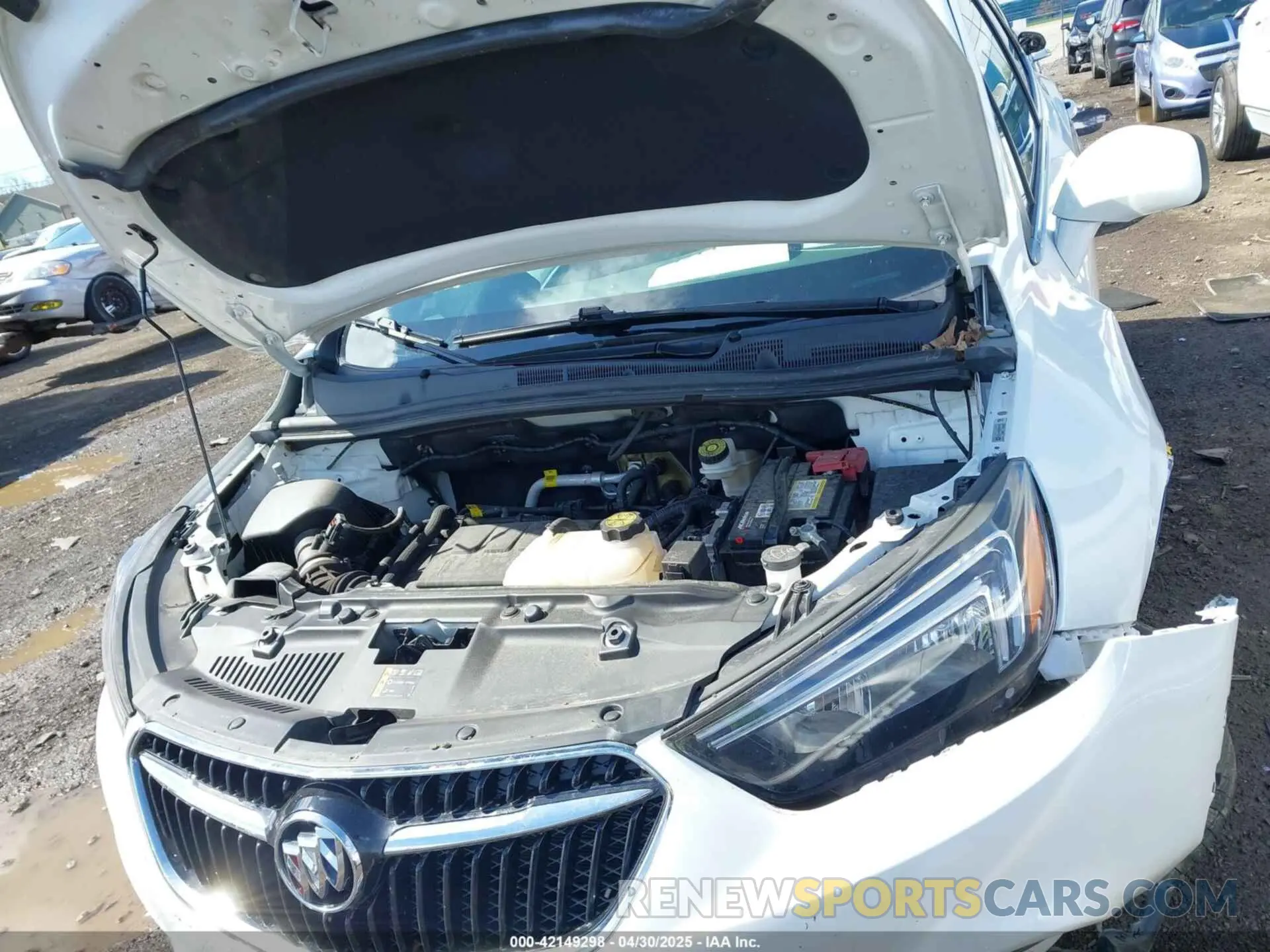 10 Photograph of a damaged car KL4CJASB6MB338313 BUICK ENCORE 2021