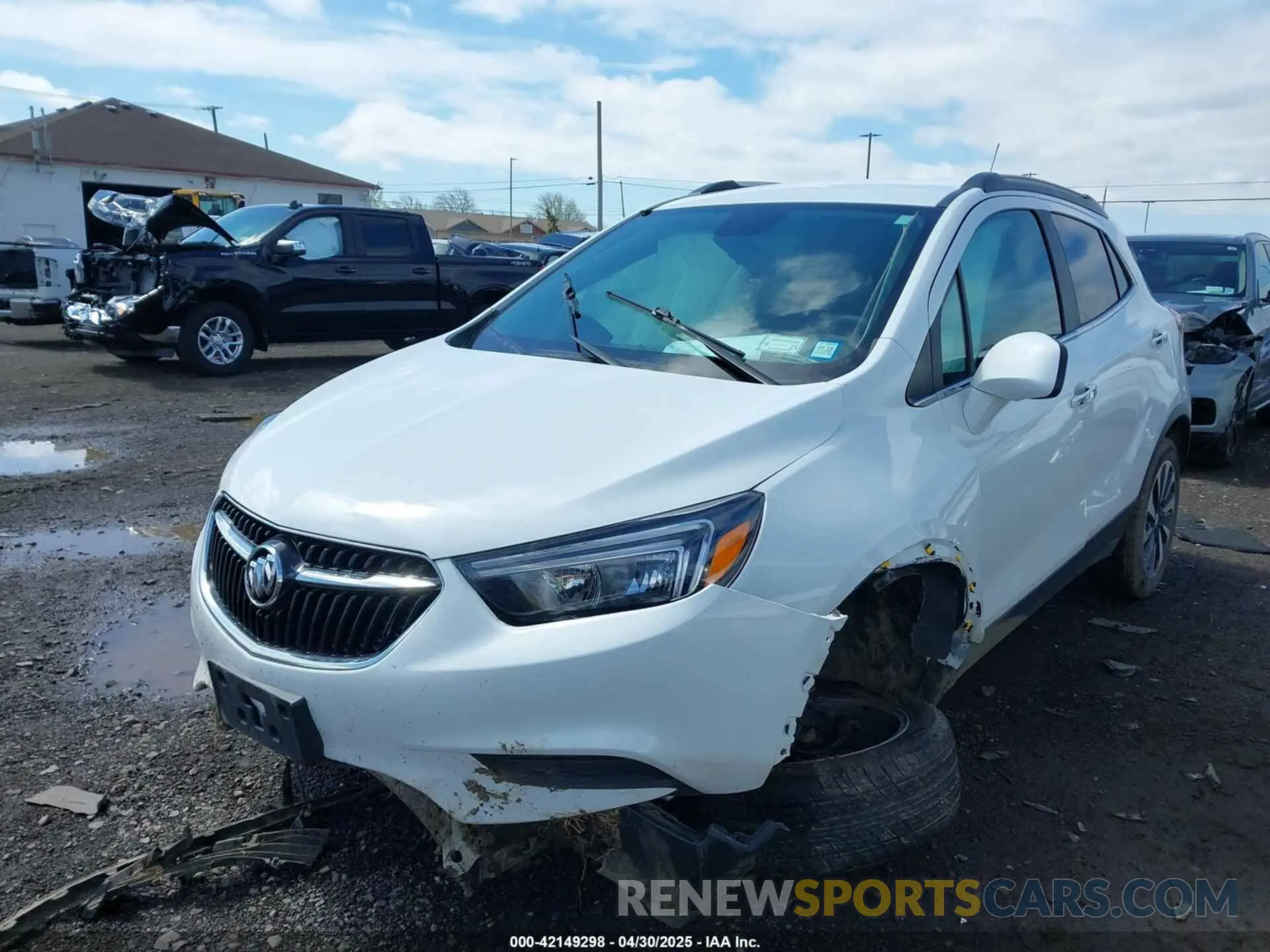 2 Photograph of a damaged car KL4CJASB6MB338313 BUICK ENCORE 2021